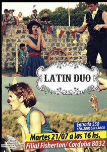 latin duo fisherton afiche