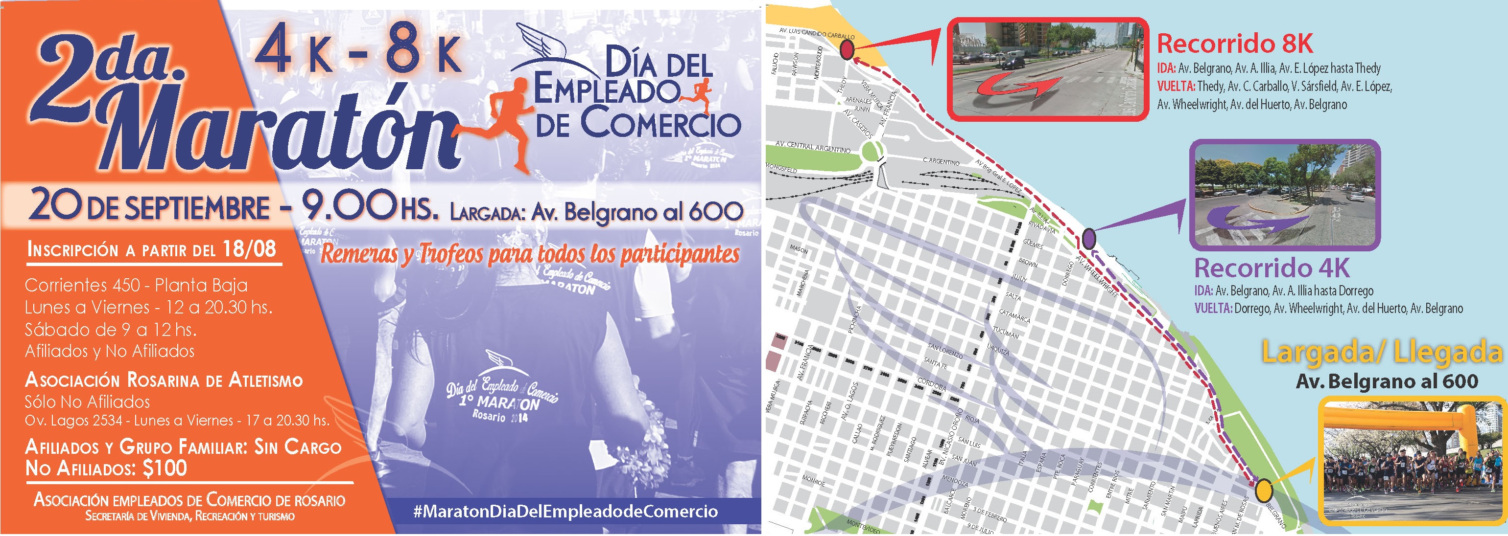 segunda Maratón “Día del Empleado de Comercio”