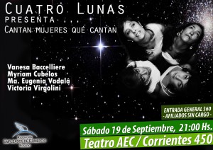 4 lunas afiche