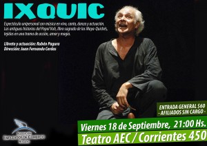 ixquic afiche