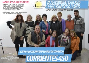 muestra adultos afiche