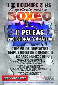 noche de boxeo