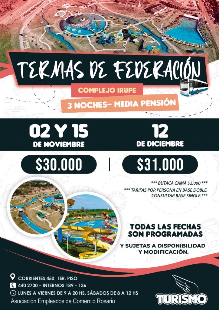TERMAS DE FEDERACIÓN