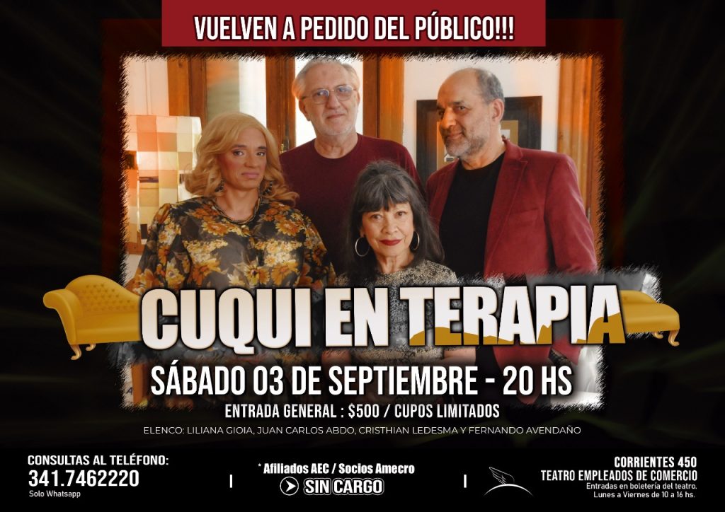 Cuqui en terapia